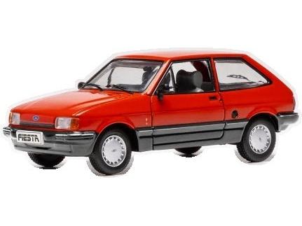 Ford Fiesta Mk2 Red 1984 1:43 Scale Diecast Model Car – IXO-IXO-Diecast Model Centre
