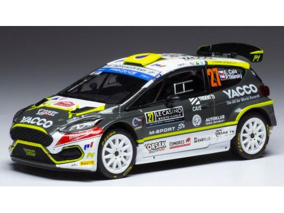 Ford Fiesta R5 MK II #27 WRC Monte Carlo 2022 E.Cais/P.Tisinsky 1:43 Scale IXO Diecast Model Car-IXO-Diecast Model Centre