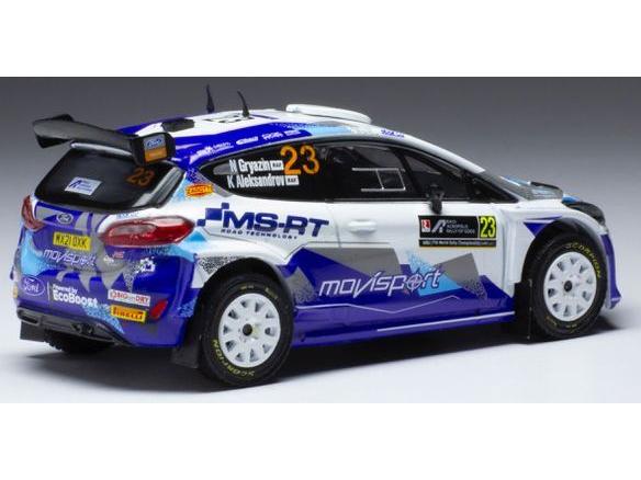 Ford Fiesta R5 MkII #23 MoviSport WRC2 Acropolis 2021 N.Gryazin/K.Aleksandrov 1:43 Scale IXO Diecast Model Car-IXO-Diecast Model Centre