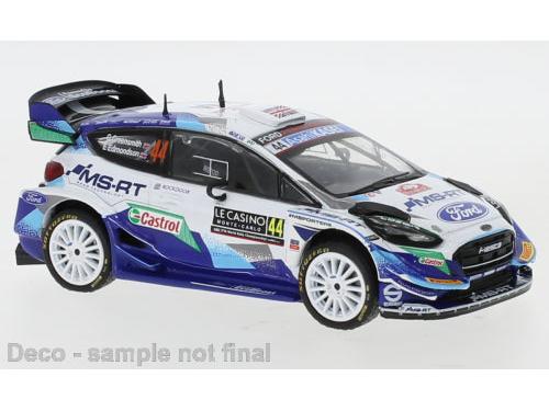 Ford Fiesta WRC #44 Rally Monte Carlo 2021 G.Greensmith/E.Edmondson 1:43 Scale IXO Diecast Model Car-IXO-Diecast Model Centre