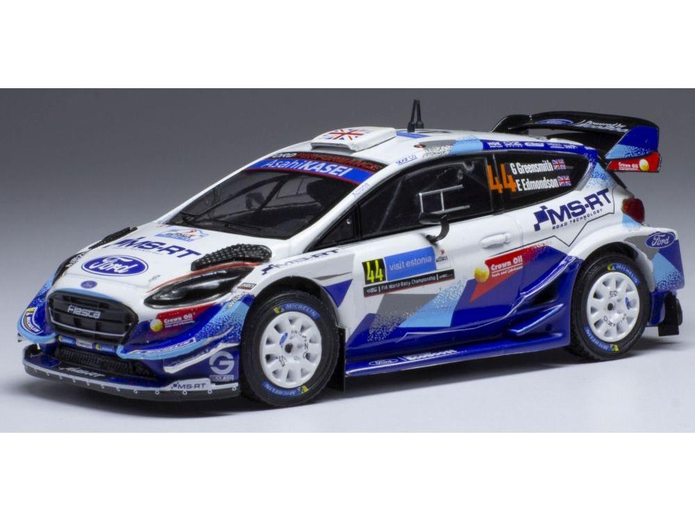 Ford Fiesta WRC #44 WRC Rallye Estonia 2020 G.Greensmith/E.Edmondson 1:43 Scale IXO Diecast Model Car-IXO-Diecast Model Centre