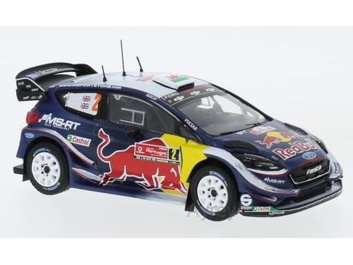 Ford Fiesta WRC No.2 Rallye WM Rally Portugal 2018 E.Evans/D.Barritt 1:43 Scale IXO Diecast Model Car-IXO-Diecast Model Centre
