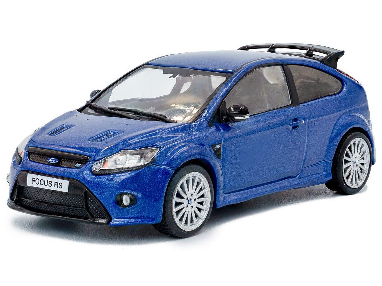 Ford Focus Mk2 RS 2010 Performance Blue 1:43 Scale Model Car