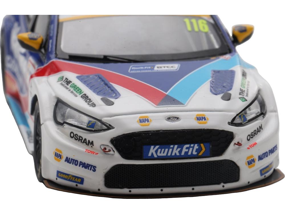 Ford Focus NAPA Racing UK #116 BTCC Silverstone 2025 Ashley Sutton Limited 500 pcs 1:43 Scale Resin Car – Spark-Spark-Diecast Model Centre