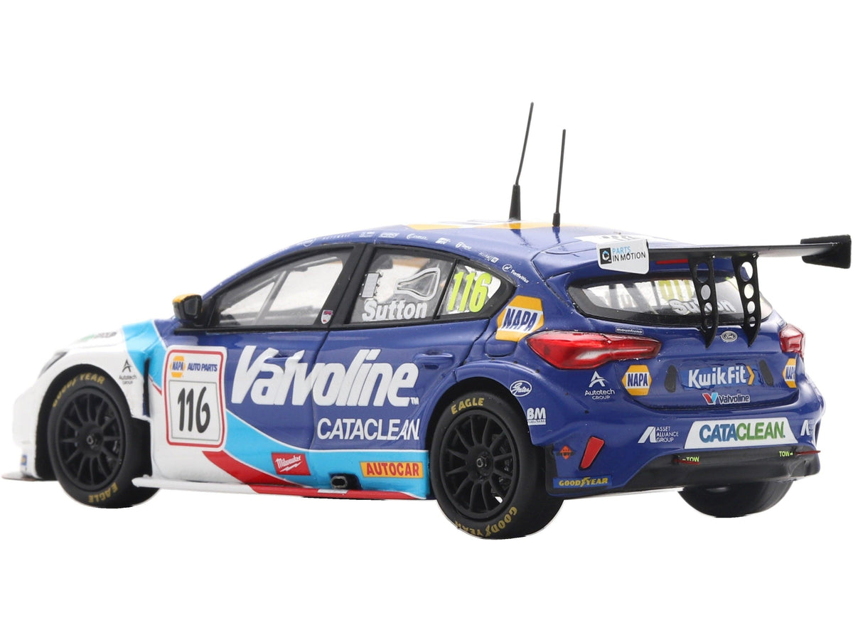 Ford Focus NAPA Racing UK #116 BTCC Silverstone 2025 Ashley Sutton Limited 500 pcs 1:43 Scale Resin Car – Spark-Spark-Diecast Model Centre