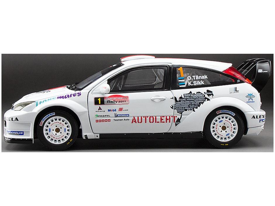 Ford Focus RS WRC '03 #1 O.Tanak/K.Sikk 1st Saaremaa Rally 2011 (Limited 1999pcs) 1:18 Scale Sun Star Diecast Model Car-Sun Star-Diecast Model Centre