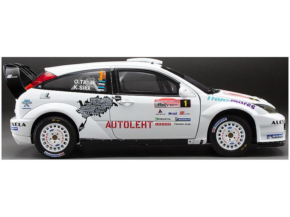 Ford Focus RS WRC '03 #1 O.Tanak/K.Sikk 1st Saaremaa Rally 2011 (Limited 1999pcs) 1:18 Scale Sun Star Diecast Model Car-Sun Star-Diecast Model Centre