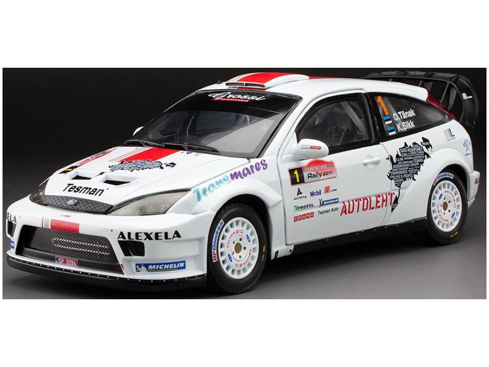Ford Focus RS WRC '03 #1 O.Tanak/K.Sikk 1st Saaremaa Rally 2011 (Limited 1999pcs) 1:18 Scale Sun Star Diecast Model Car-Sun Star-Diecast Model Centre