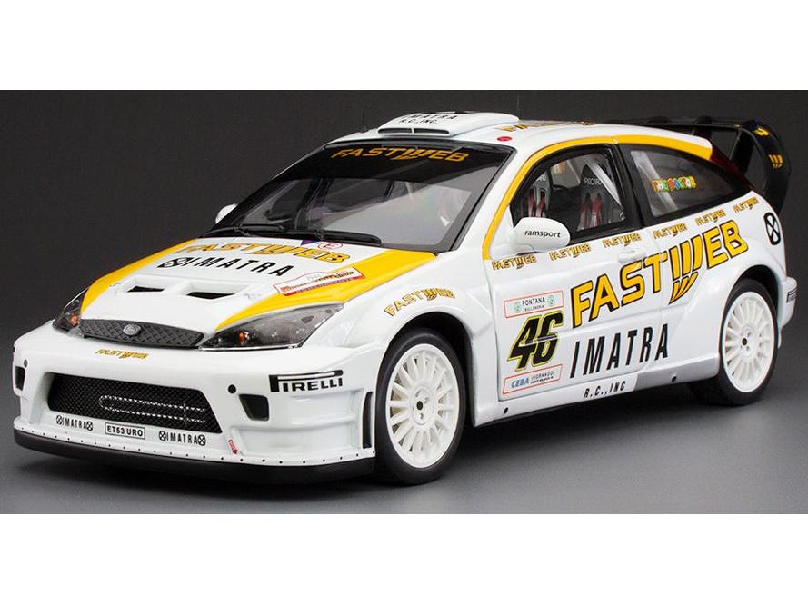 Ford Focus RS WRC '05 #46 V.Rossi C.Cassina Monza Rally Show 2006 (999pcs) 1:18 Scale Sun Star Diecast Model Car-Sun Star-Diecast Model Centre