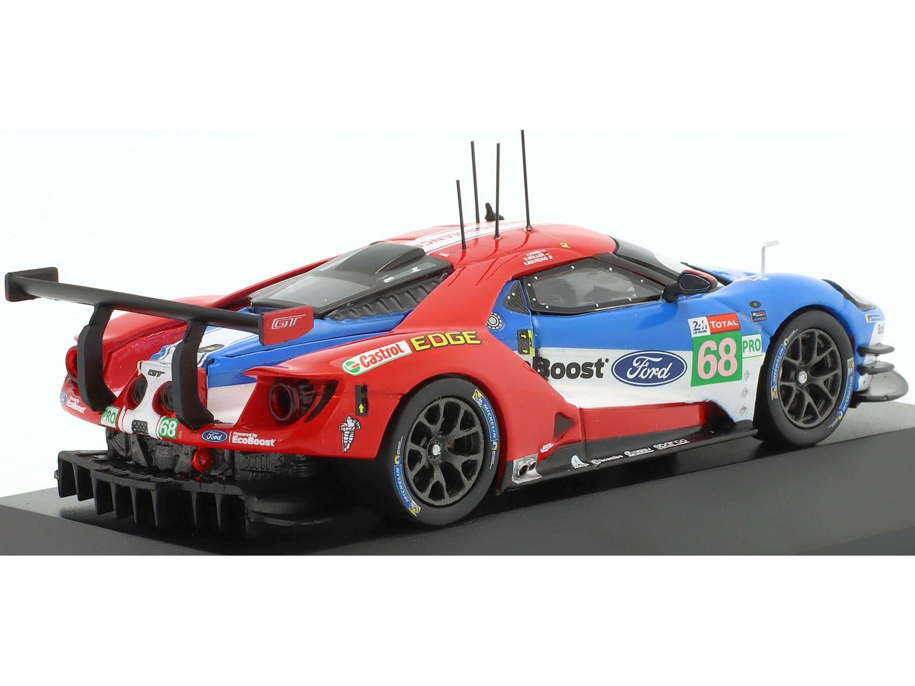 Ford GT #68 24h Le Mans 2019 Bourdais/ Hand/Muller 1:43 Scale IXO Diecast Model Car-IXO-Diecast Model Centre