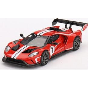 Ford GT MK II #013 Rosso Alpha - 1:64 Scale Diecast Model Car-MINI GT-Diecast Model Centre