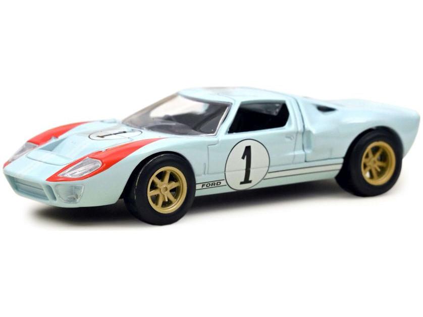 Ford GT40 1966 Le Mans #1 1:43 Scale Norev Diecast Model Car-Norev-Diecast Model Centre