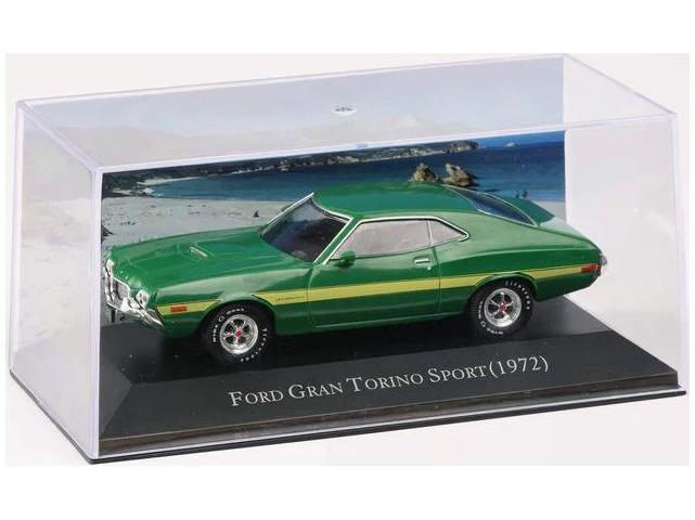 Ford Gran Torino Sport 1972 Green 1:43 Scale Diecast Model-Unbranded-Diecast Model Centre