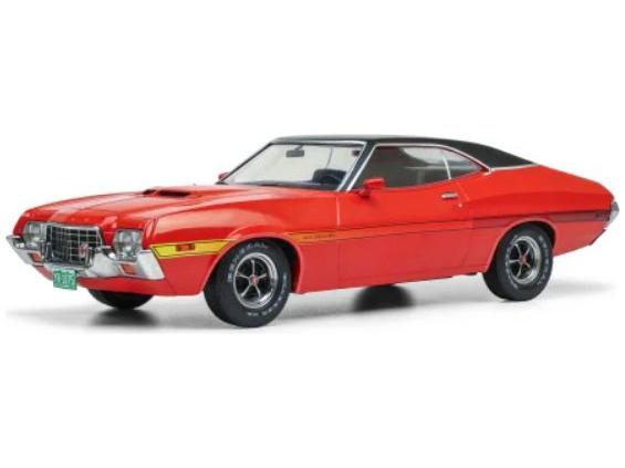 Ford Gran Torino Sport Red/Black 1972 1:18 Scale IXO Diecast Model Car-IXO-Diecast Model Centre