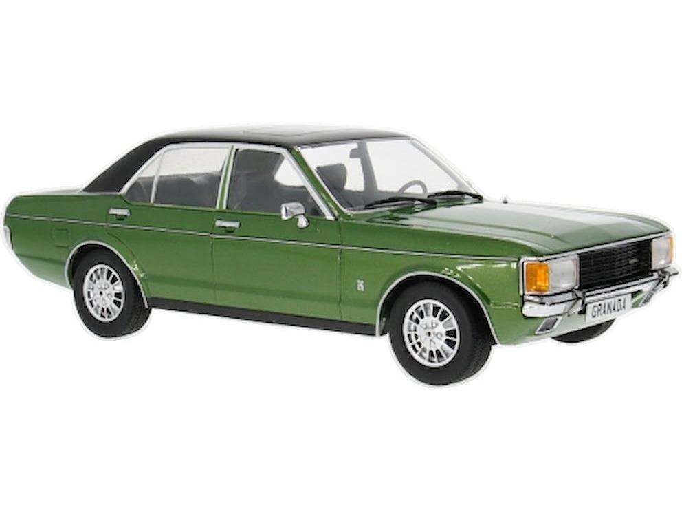 Ford Granada MK1 Metallic Green LHD 1:18 Scale Diecast Car – Model Car Group-Model Car Group-Diecast Model Centre