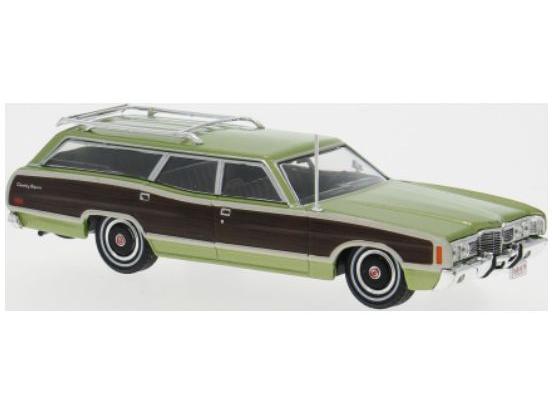 Ford LTD Country Squire Green 1972 1:43 Scale IXO Diecast Model Car-IXO-Diecast Model Centre