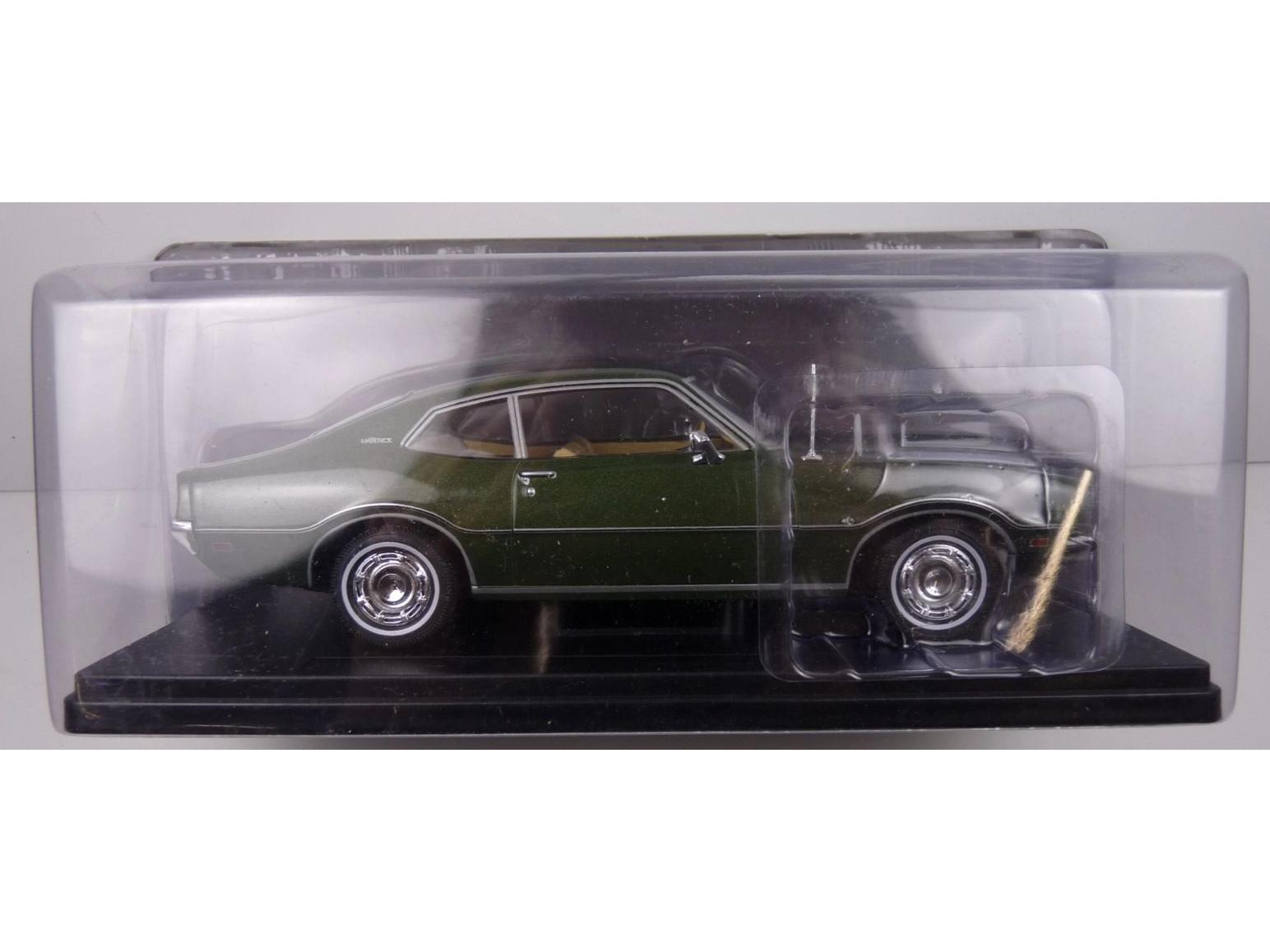 Ford Maverick 1974 Green 1:24 Scale Unbranded Diecast Model Car-Unbranded-Diecast Model Centre