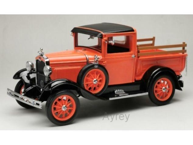 Ford Model A Pick Up Orange/Black 1931 1:18 Scale Sun Star Diecast Model-Sun Star-Diecast Model Centre