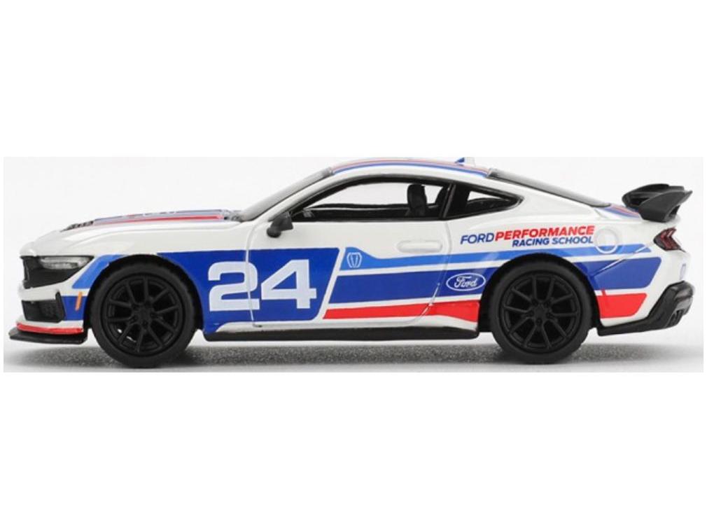 Ford Mustang Dark Horse Ford Performance Racing School #24 1:64 Scale Diecast Model Car – MINI GT-MINI GT-Diecast Model Centre