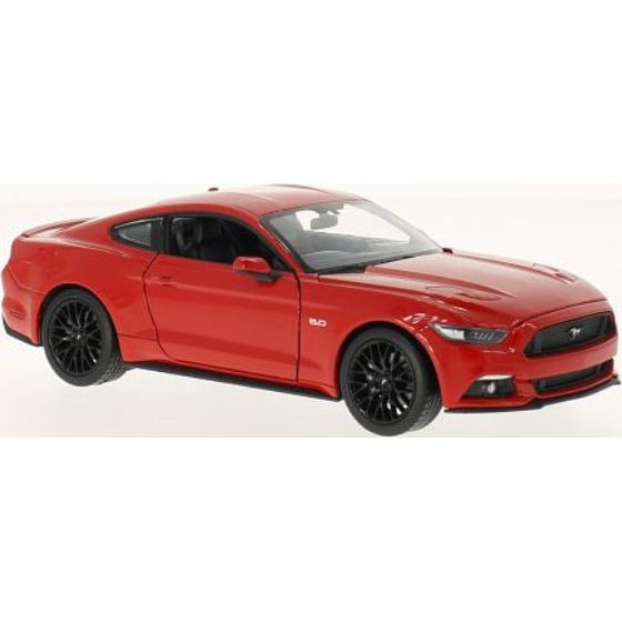 Ford Mustang GT 2015 red - 1:24 Scale Diecast Model Car-Welly-Diecast Model Centre
