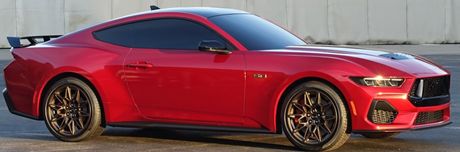 Ford Mustang GT 2024 Rapid Red 1:18 Scale GT Spirit Resin Model Car-GT Spirit-Diecast Model Centre