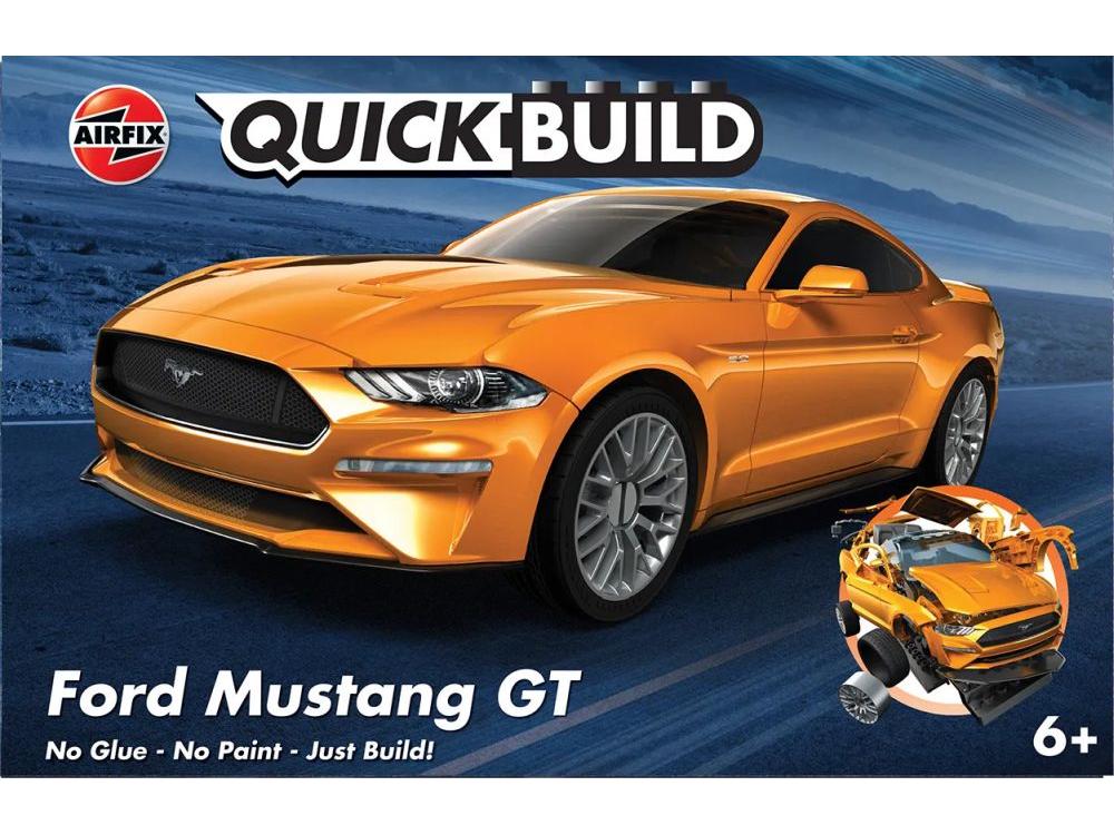 Ford Mustang GT Airfix QUICKBUILD Plastic Kit-Airfix-Diecast Model Centre