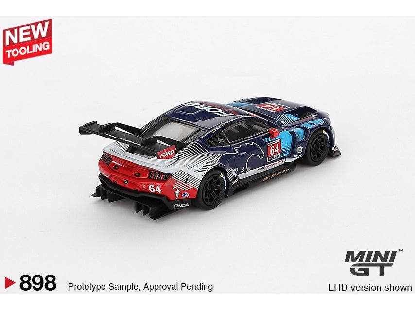 Ford Mustang GT3 #64 Ford Multimatic 2024 IMSA Daytona 24hrs (LHD) 1:64 Scale Diecast Model Car – MINI GT-MINI GT-Diecast Model Centre