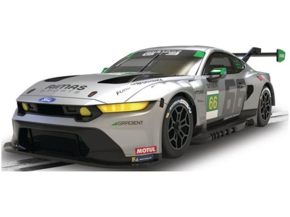 Ford Mustang GT3 Daytona 2025 Gradient Racing 1:32 Scale Scalextric Slot Racing Car-Scalextric-Diecast Model Centre