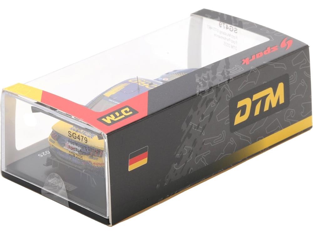 Ford Mustang GT3 HRT Ford Performance #36 DTM 2025 Arjun Maini Limited 300pcs 1:43 Scale Resin Car – Spark-Spark-Diecast Model Centre