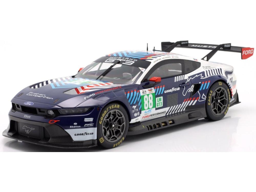 Ford Mustang GT3 Proton Competition #88 24h Le Mans 2025 1:18 Scale Diecast Car – IXO-IXO-Diecast Model Centre