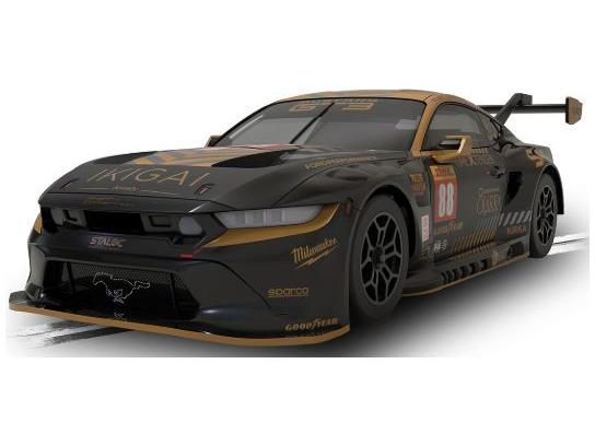 Ford Mustang GT3 - Proton Competition Qatar 2024 in Clear Box 1:32 Scale Scalextric-Scalextric-Diecast Model Centre