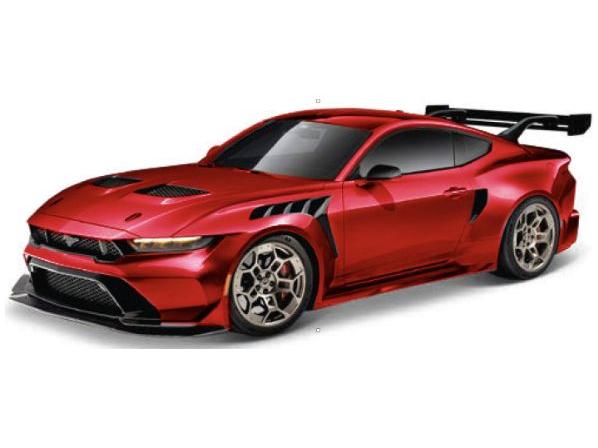 Ford Mustang GTD 2025 Red Metallic 1:18 Scale Maisto Diecast Toy Car-Maisto-Diecast Model Centre