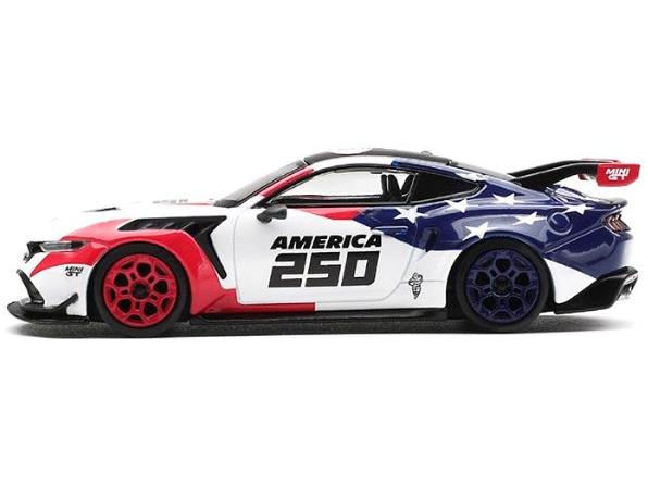 Ford Mustang GTD America 250 USA Exclusive (LHD) Blister Packaging 1:64 Scale Diecast Model Car – MINI GT-MINI GT-Diecast Model Centre