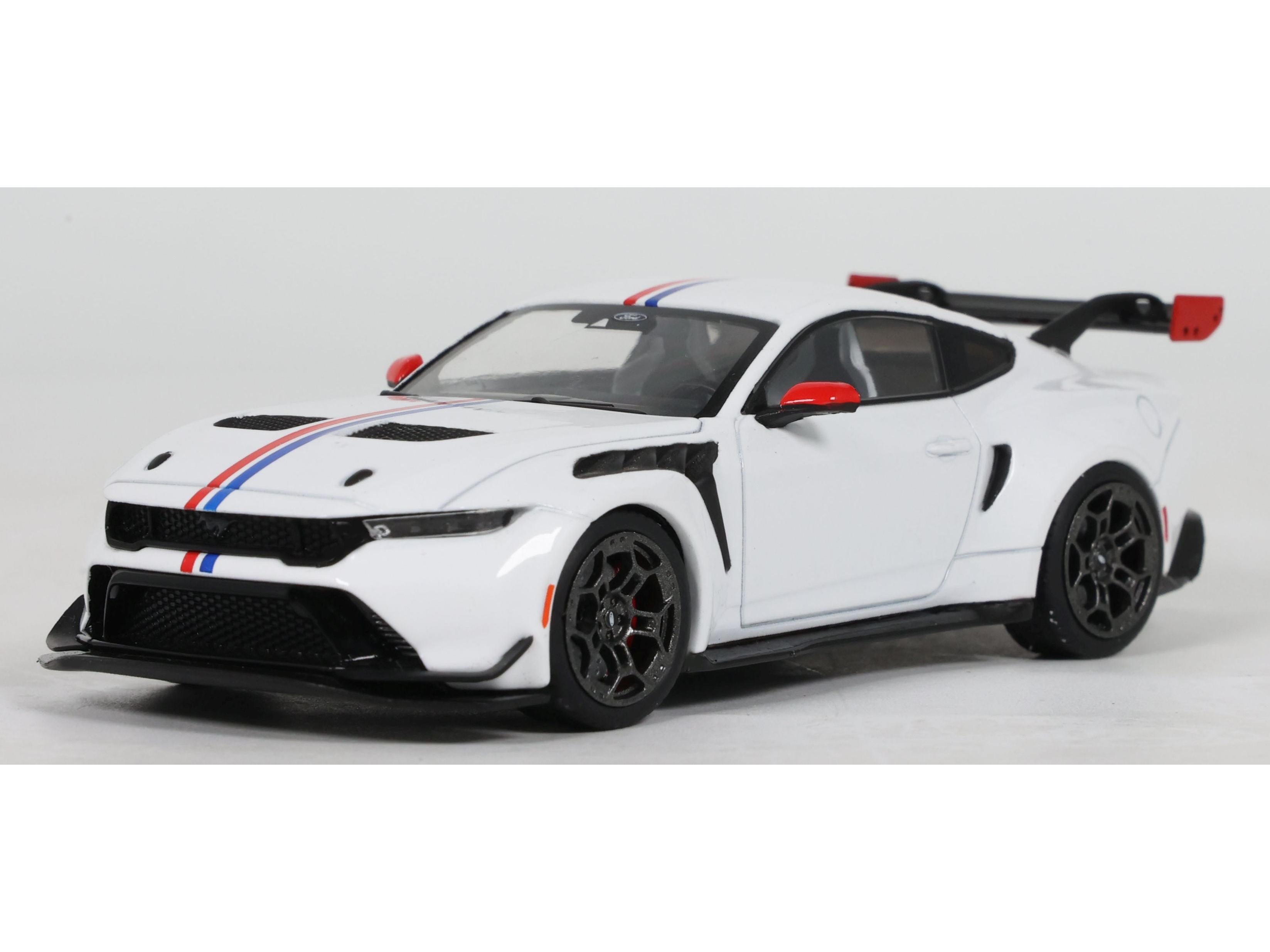 Ford Mustang GTD Frozen White 2025 1:43 Scale Solido Diecast Model Car-Solido-Diecast Model Centre