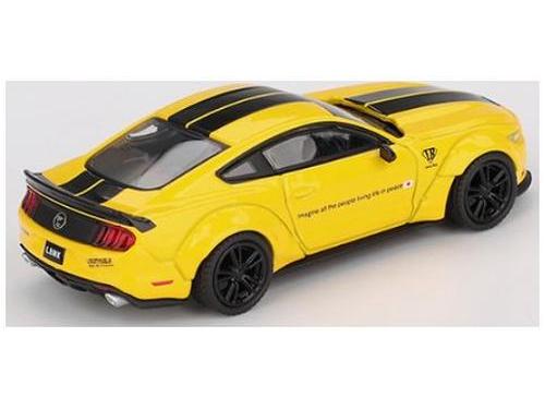 Ford Mustang LB Works Triple Yellow (LHD) 1:64 Scale MINI GT Diecast Model Car-MINI GT-Diecast Model Centre