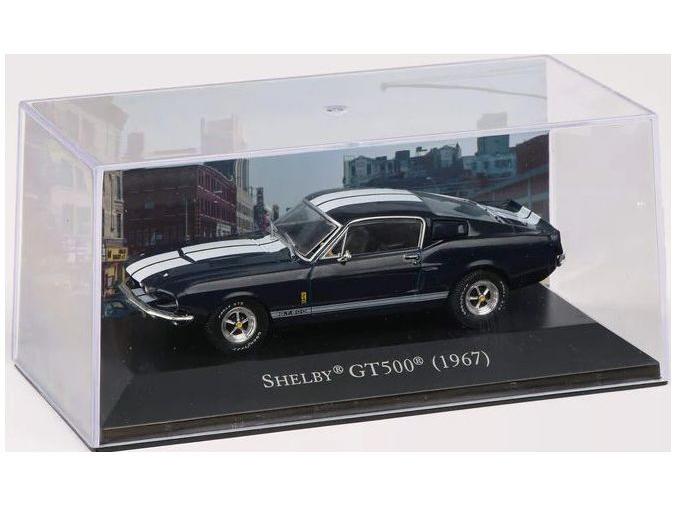 Ford Mustang Shelby GT500 1967 Dark Blue 1:43 Scale Diecast Model-Unbranded-Diecast Model Centre