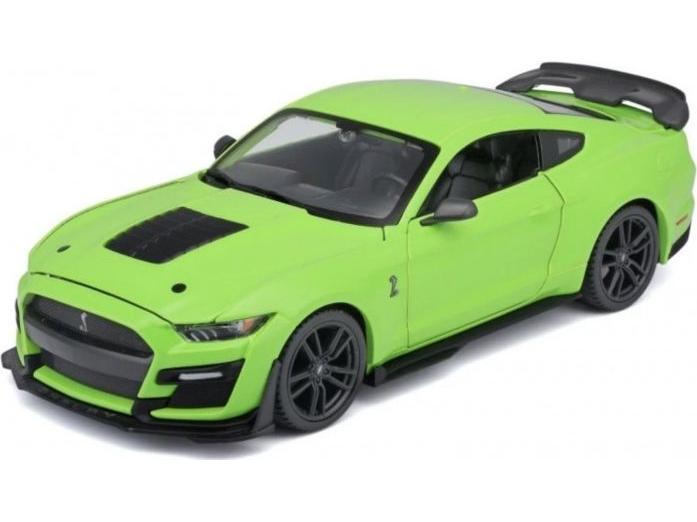 Ford Mustang Shelby GT500 2020 Green 1:24 Scale Maisto Diecast Model Car-Maisto-Diecast Model Centre