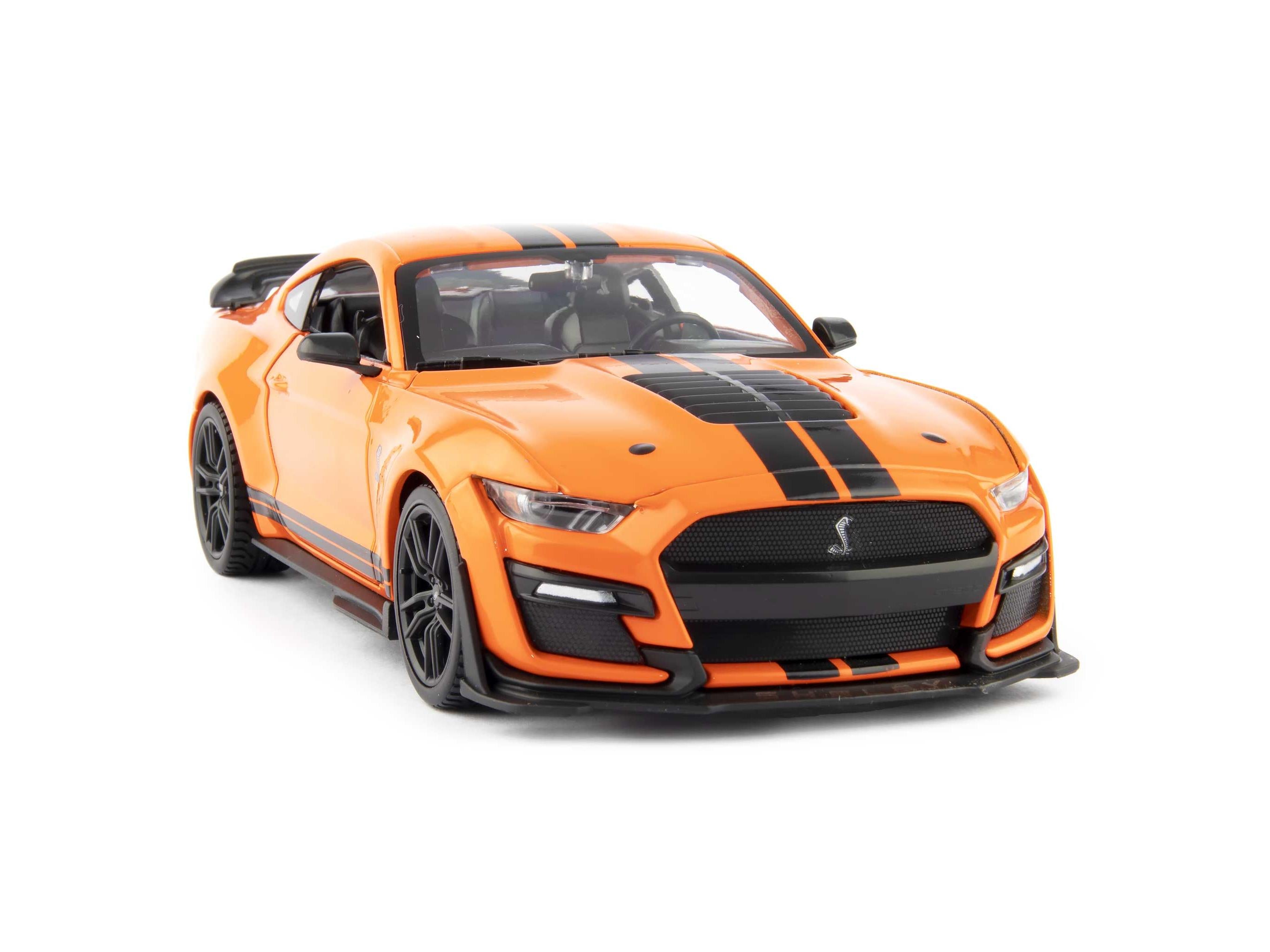 Ford Mustang Shelby GT500 2020 Orange 1:24 Scale Maisto Diecast Model-Maisto-Diecast Model Centre