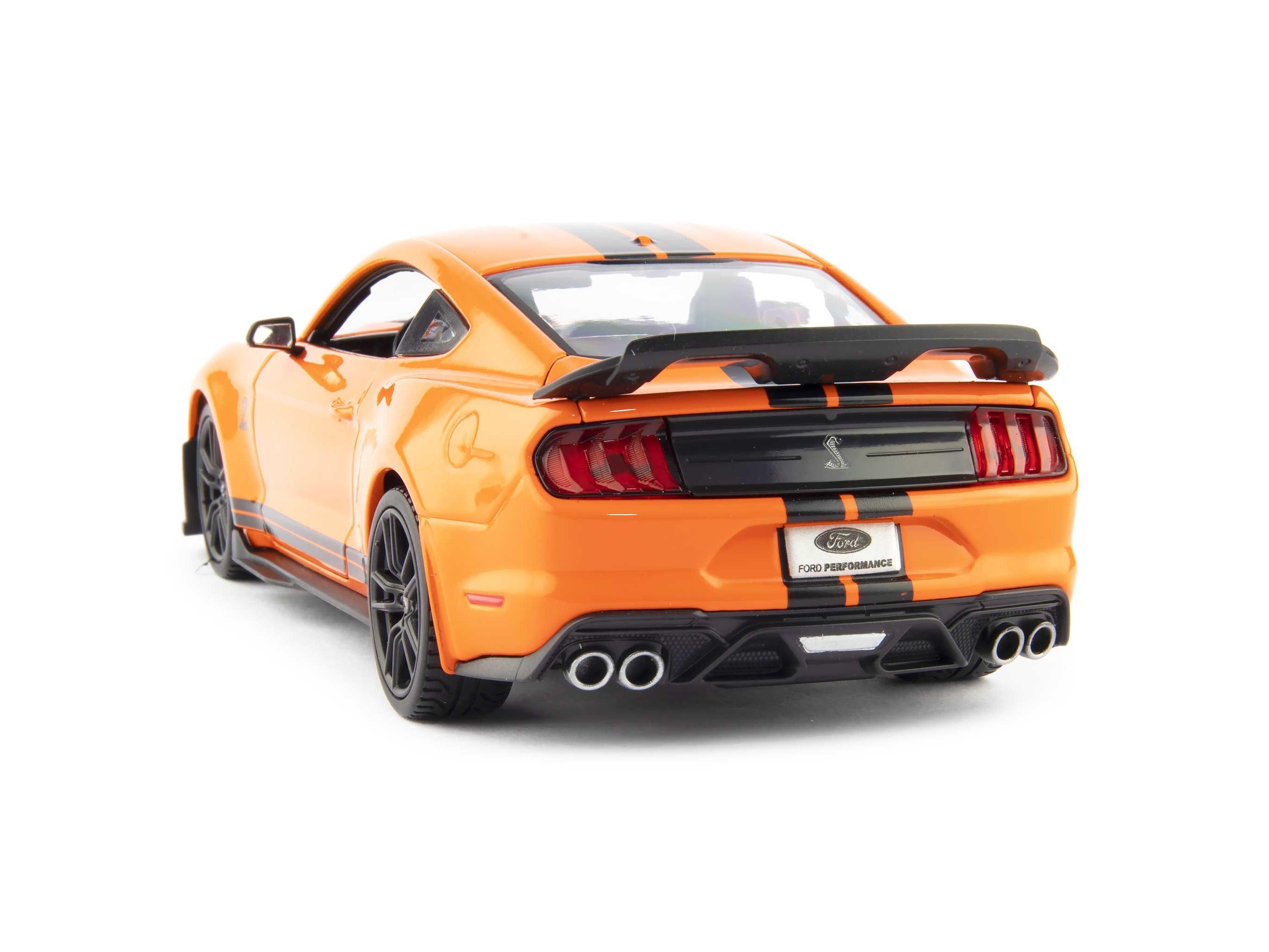 Ford Mustang Shelby GT500 2020 Orange 1:24 Scale Maisto Diecast Model-Maisto-Diecast Model Centre