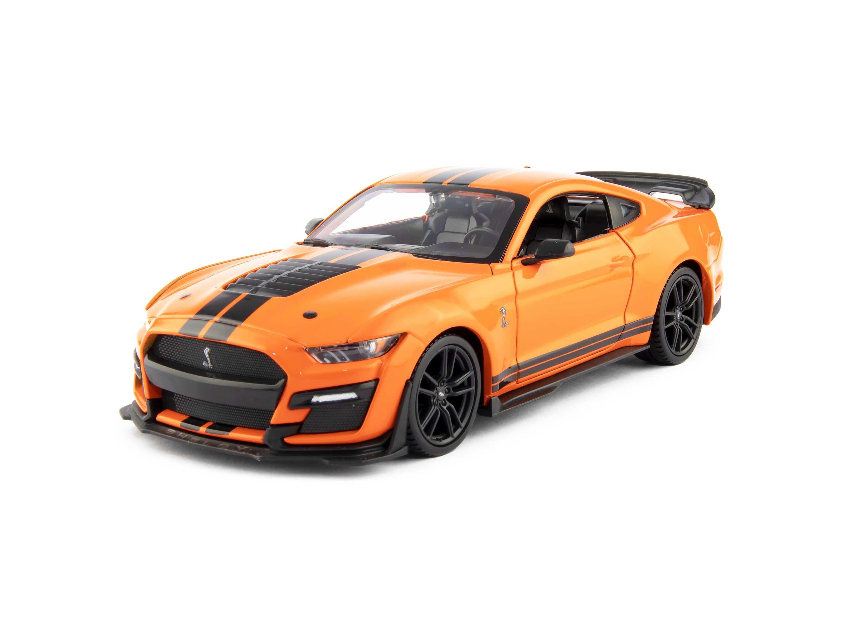 Ford Mustang Shelby GT500 2020 Orange 1:24 Scale Maisto Diecast Model-Maisto-Diecast Model Centre