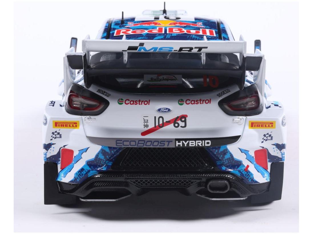 Ford Puma RALLY1 Hybrid #16 Fourmaux Coria Rally Japan 2024 1:18 Scale Solido Diecast Model Car-Solido-Diecast Model Centre