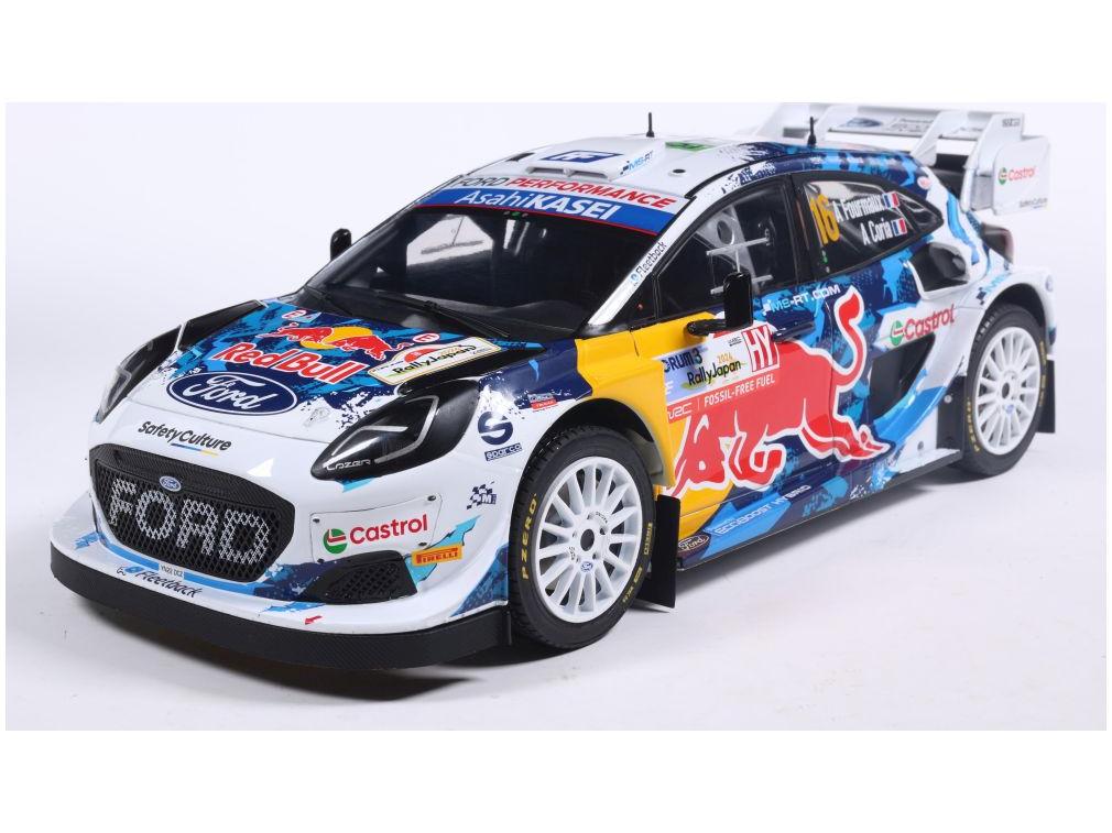 Ford Puma RALLY1 Hybrid #16 Fourmaux Coria Rally Japan 2024 1:18 Scale Solido Diecast Model Car-Solido-Diecast Model Centre