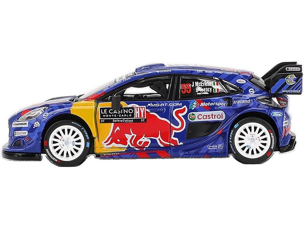 Ford Puma RALLY1 M.Sport Ford WRT #55 Rally Monte Carlo 2025 1:64 Scale Diecast Car – MINI GT-MINI GT-Diecast Model Centre