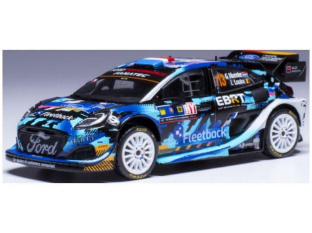 Ford Puma Rally1 #13 WRC Central European Rally2023 G.Munster/L.Louka 1:43 Scale IXO Diecast Model Car-IXO-Diecast Model Centre