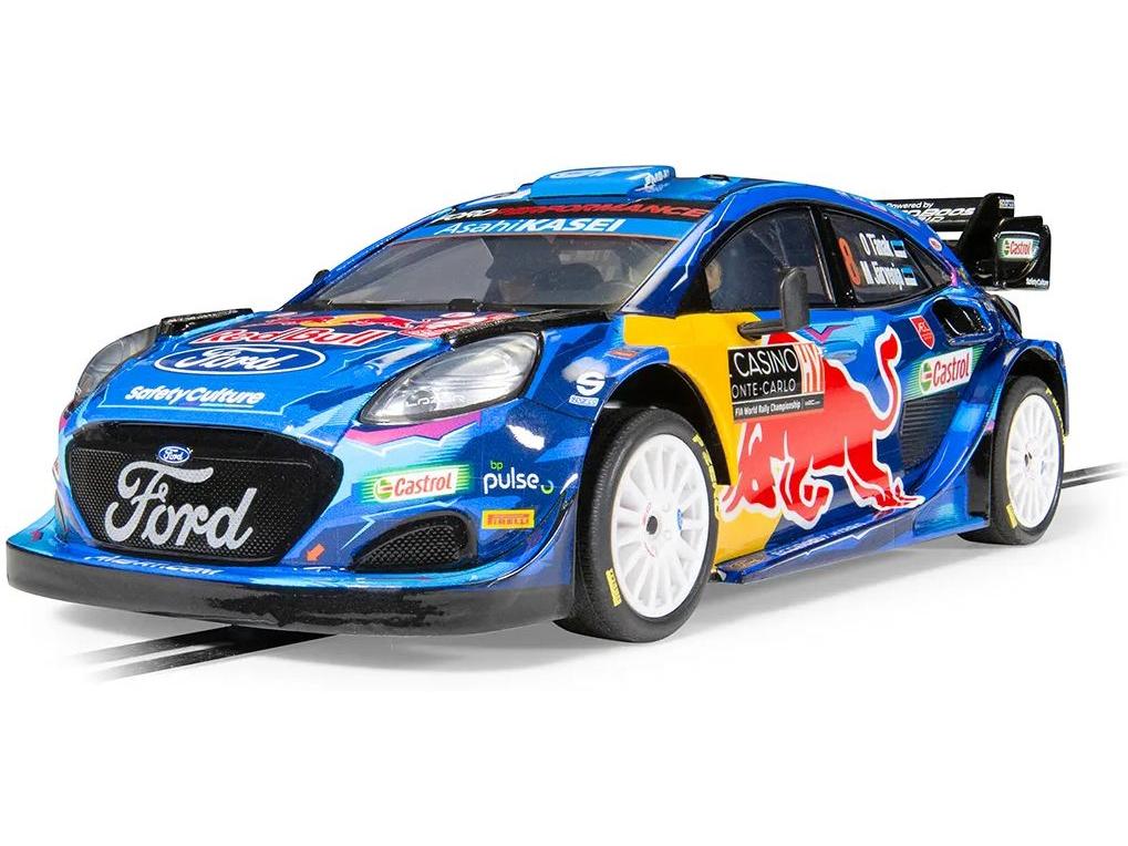Ford Puma Rally1 - Monte Carlo 2023 Tanak/Jarveoja in Clear Box 1:32 Scale Scalextric-Scalextric-Diecast Model Centre