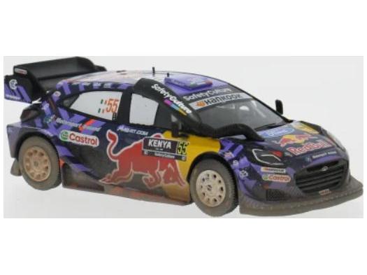 Ford Puma Rally1 Safari Rallye Kenia 2025 #55 J.McErLean/E.Treacy 1:43 Scale IXO Diecast Model Car-IXO-Diecast Model Centre