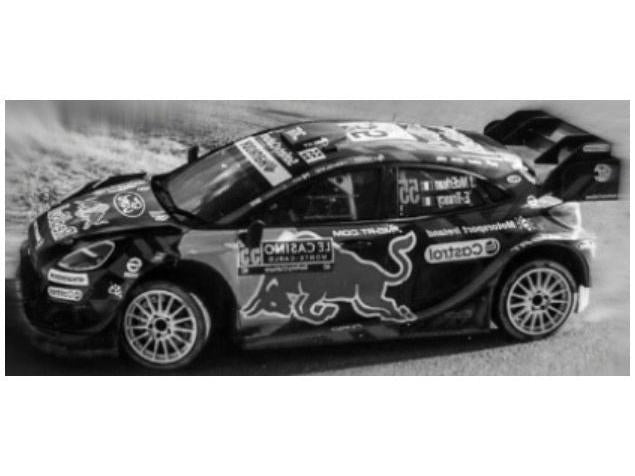 Ford Puma Rally1 WRC Rally Monte Carlo 2025 #55 J.McErLean/E.Treacy 1:43 Scale IXO Diecast Model Car-IXO-Diecast Model Centre