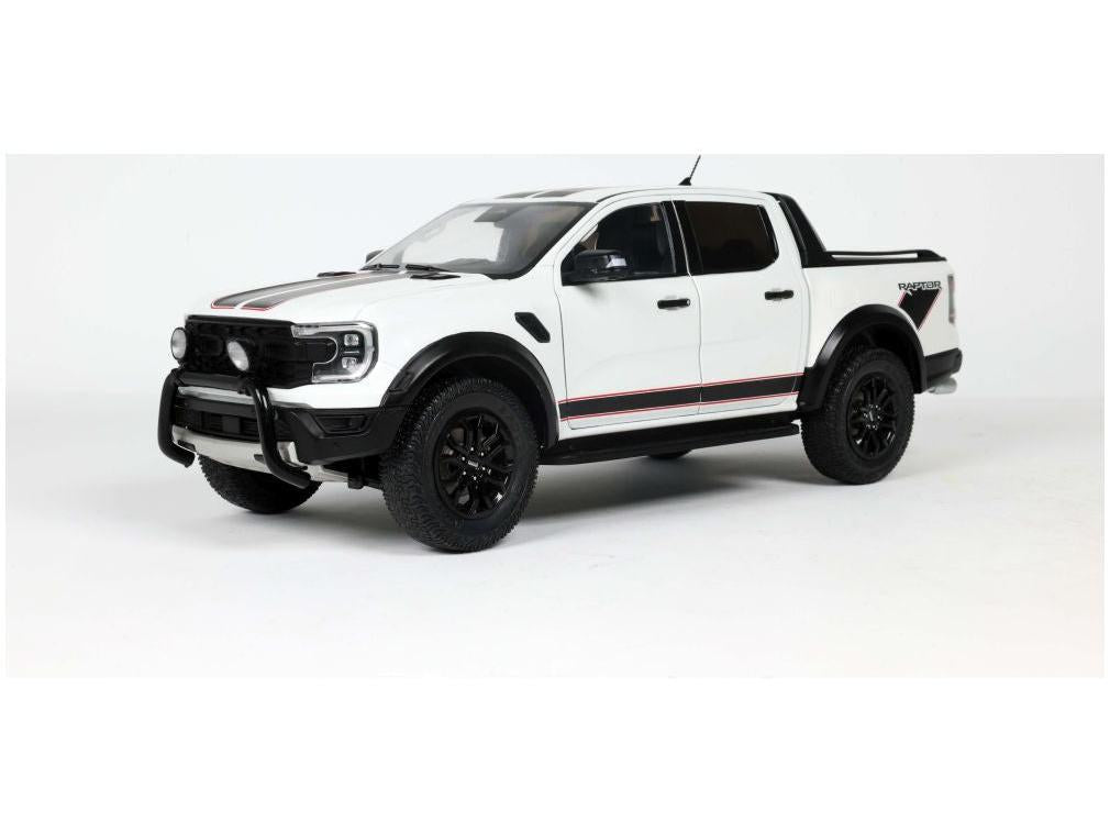 Ford Ranger Raptor Ice White 2024 1:18 Scale Solido Diecast Model Car-Solido-Diecast Model Centre
