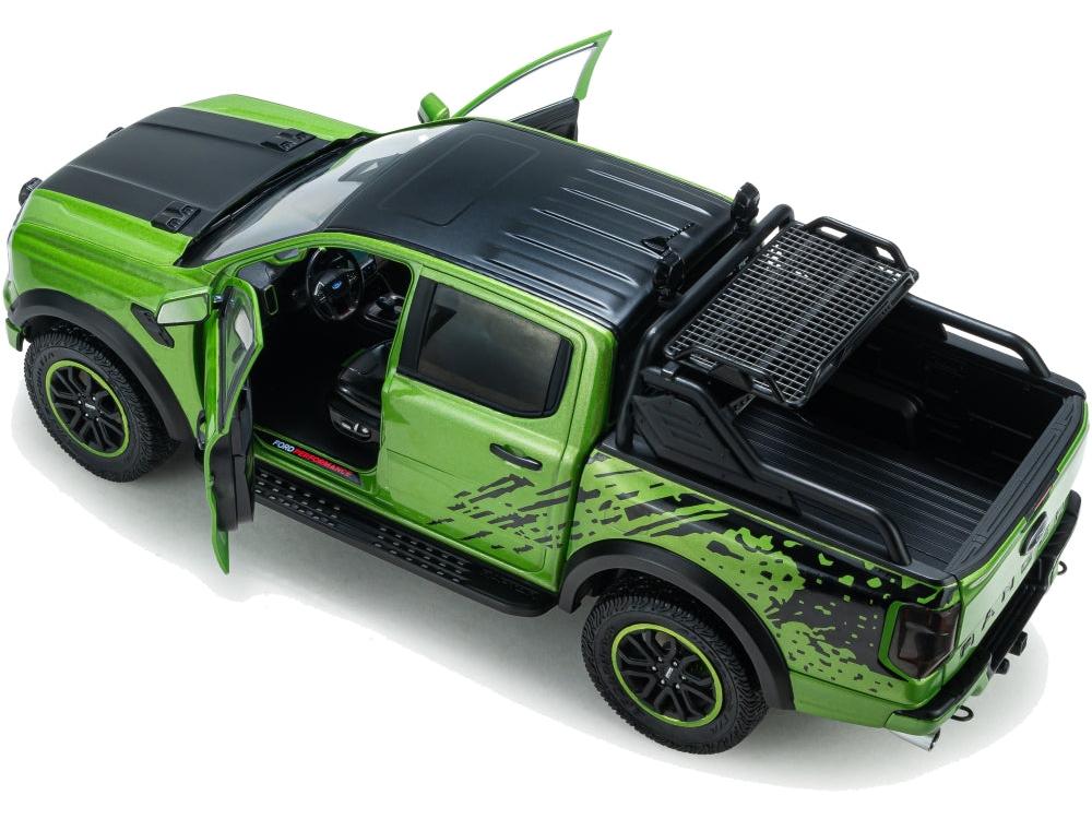 Ford Ranger Raptor Metallic Green 2024 1:18 Scale Diecast Model Car – Solido-Solido-Diecast Model Centre