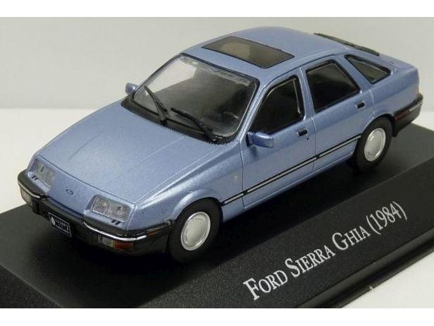 Ford Sierra Ghia 1984 Blue 1:43 Scale Diecast Model-Unbranded-Diecast Model Centre